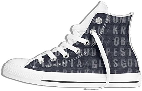 Escape-flight Unisex Hi-tops Casual Shoes Sneakers Canvas Cool Fashion Original