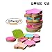 Aimeio Creative Colorful Sticky Notes Self-stick Note Post It Notes(8pack,100 Sheets per Pack)