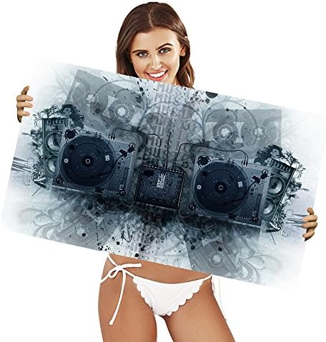 XtremePads [ Extra Large Gaming Desk Mouse Mat / Pad ] - ( Artistic Record Player )
