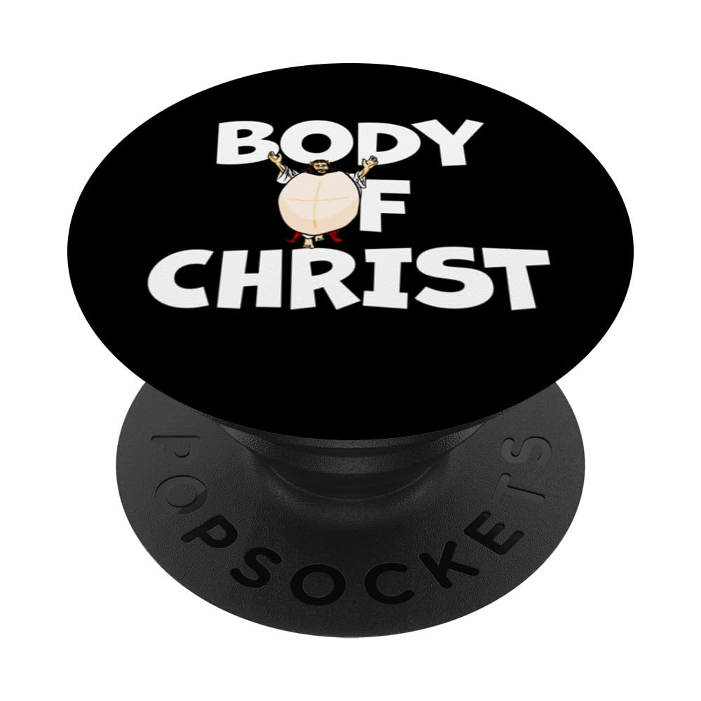Sacramental Communion Wafer Costume Jesus Body of Christ PopSockets Adhesive PopGrip