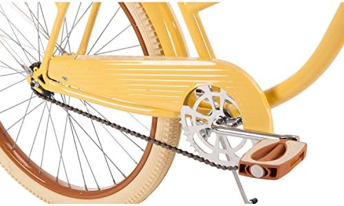 huffy yellow cruiser bike