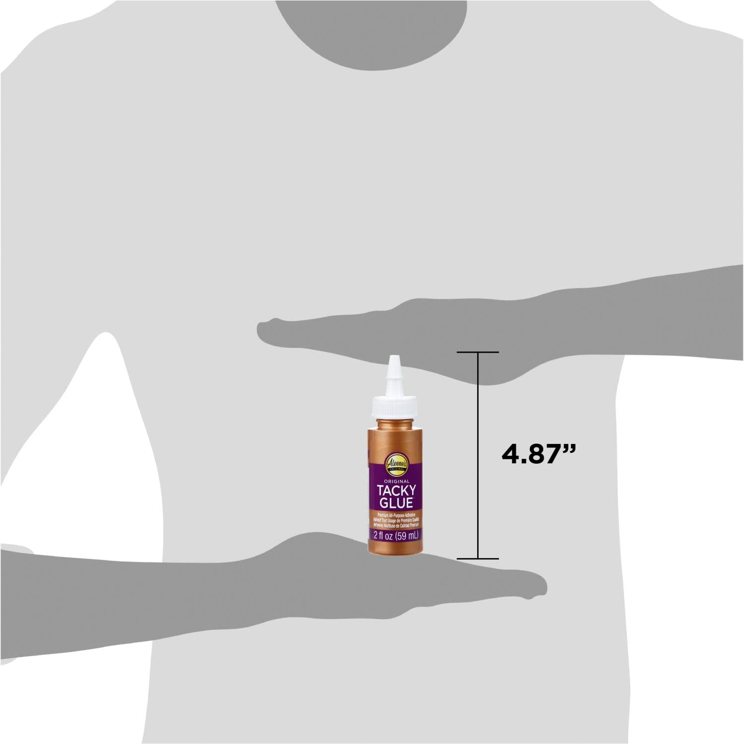 Aleene's Original 2 fl. oz. 6-Pack, America's Favorite Tacky Glue, 6 Pack, Ideal for Slime, Crafts and School Projects