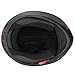 TRIANGLE Full Face Dual Visor Matte Black Street Bike Motorcycle Helmet (Medium, Matte Red)