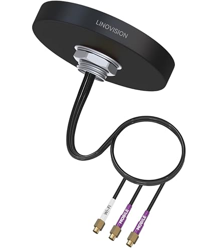 Teltonika PR1KCO28 COMBO MIMO Mobil/GNSS/WiFi SMA Beépíthető Antenna