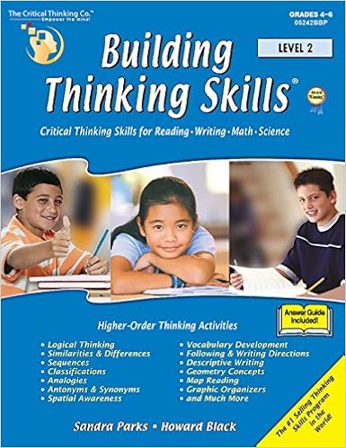 Building Thinking Skills Level 2 Workbook - Critical Thinking Skills for Reading, Writing, Math, & Science (Grades 4-6)