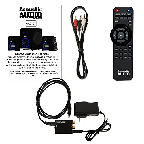 Acoustic-Audio-AA2105-Bluetooth-Home-21-Speaker-System-with-LED-Lights-and-Optical-Input