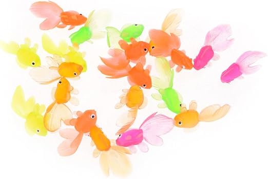 small rubber fish toys