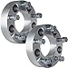 ECCPP 2X 1.5 inch Wheel Spacers 5x5 to 5x5 5 Lug Fits for 2018-2023 for Jeep Wrangler|2011-2023 for Jeep Grand Cherokee|2011-2023 for Durango