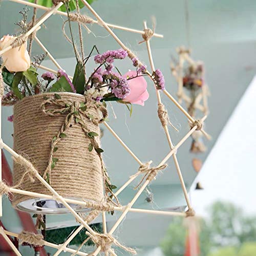 Twine For Gardening DOITOOL Rolls Natural Jute Twine Ribbons Diy