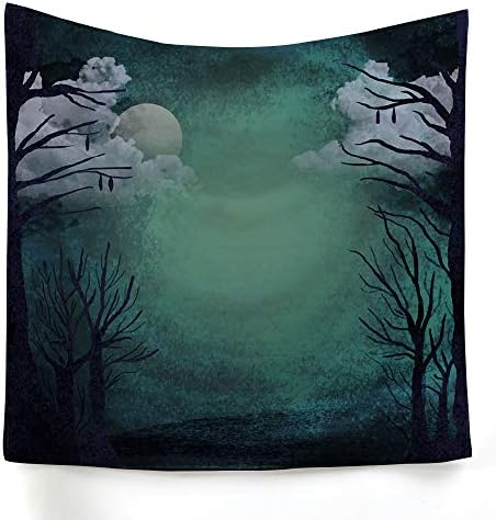xkjymx Hanging cloth decorative cloth Halloween print tapestry picture 3 200X150cm