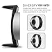 Gear S2 Watch Lugs/Connectors/Clasps, MoKo Stainless Steel Replaceable Connection Adapter Connect 20mm Watch Band for Samsung Gear S2 SM-R720 & SM-R730, Black