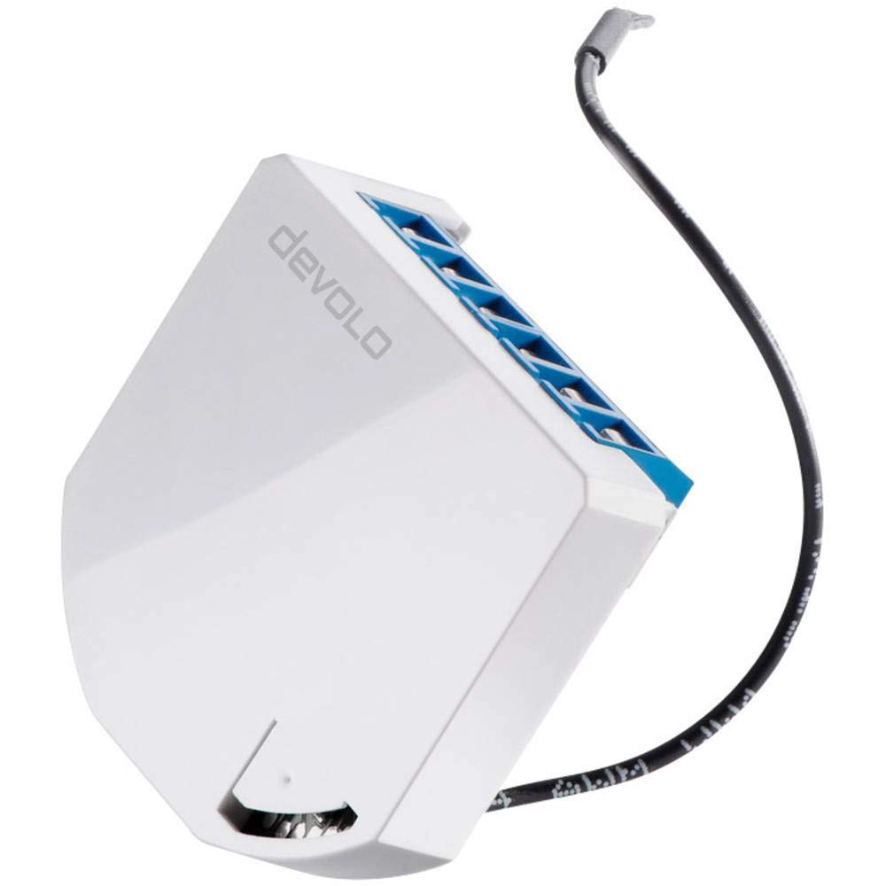 devolo Smart Home, Home Control Dimmer Flush-Mounted, Z-Wave Dimmer Switch, Flush-Mounted Light Switch, Home Automation, Home Control via App, White