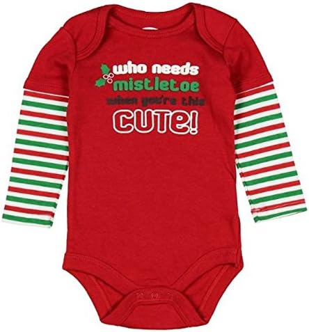 Assorted Santa, Reindeer Baby Boys & Girls Christmas Bodysuit Dress up Outfit