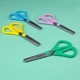 Kores Safety Scissors for Kids - Blunt Tip, Ergonomic Handle - Assorted view 7
