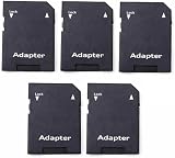 Harrista 5X Micro SD to SD Card Adapter Converter for Camera Laptop PC Black view 8
