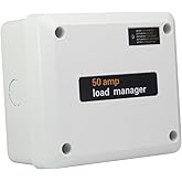 50 Amp Load Manager Replacement for Generac 7000 | Smart Management Module with 8-Zone Control, Lock-Feature, Real-Time LED Monitoring and Wire-Free Technology