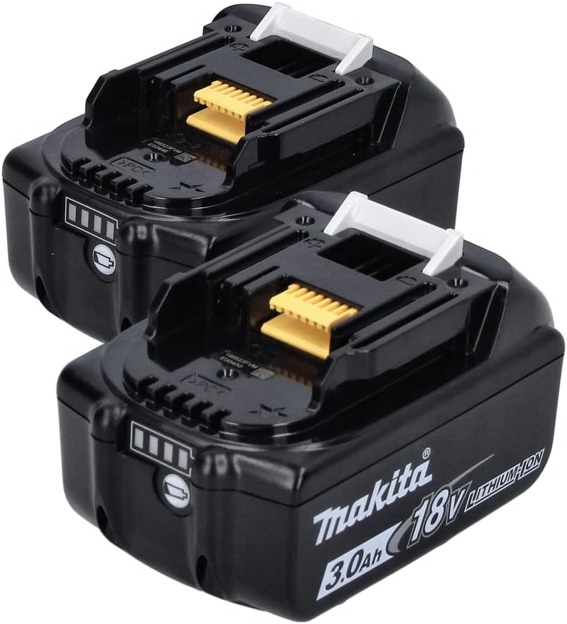 Makita BL1830 18V 3.0Ah Lithium-Ion Battery Twin Pack (638409-2) LXT