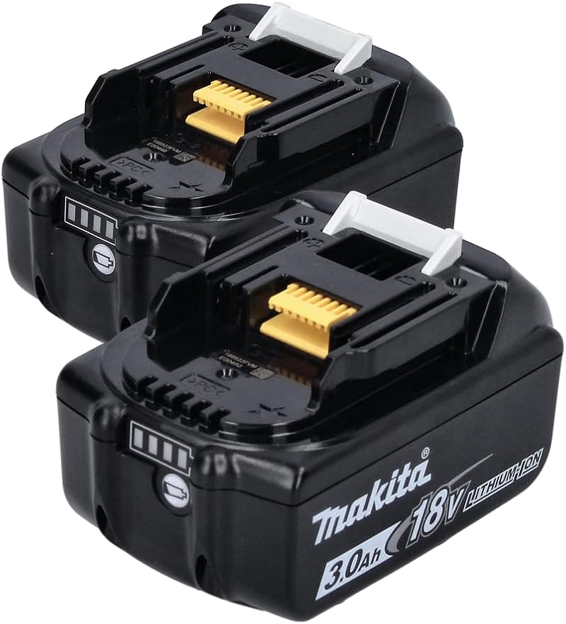 Makita BL1830 18V 3.0Ah Lithium-Ion Battery Twin Pack (638409-2) LXT