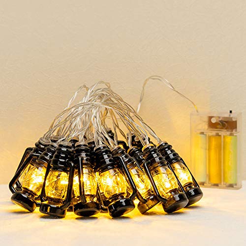 TopWan 20-Lights Lantern-Mini Kerosene String for Festival Christmas Halloween Party Wedding Decoration - Thumbnail 7