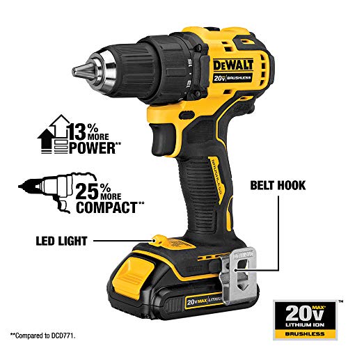 DEWALT ATOMIC Drill/Impact Combo Kit - Image 3
