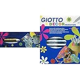 Giotto - Pack 12 rotuladores decorativos multisuperficie + 12 ...