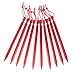 Kalili 9 inch Lengthen Aluminum Alloy Y shaped Tent Stakes Tent Pegs for Camping Hiking 10 Pcs