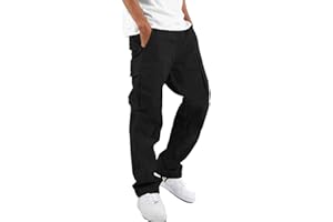 whox Mens Cargo Pants Casual Outdoor Hiking Pants for Men Athletic Joggers Sweatpants