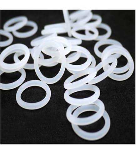 VMQ joints toriques anneau en Silicone blanc de qualité alimentaire joint d' anneau en Silicone CS 1/1.5/2.0/2.4mm OD 5 ~ 90mm rondelle étanche en caoutchouc 13 VMQ joints toriques anneau en Silicone blanc de qualité alimentaire joint d' anneau en Silicone CS 1/1.5/2.0/2.4mm OD 5 ~ 90mm rondelle étanche en caoutchouc 13