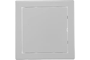 Vent Systems 6'' x 6'' Inch White Metal Access Panel - Easy Access Doors - Access Panel for Drywall, Wall, Electrical and Plumbing Service Door