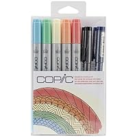 Copic Marker Montana Rainbow Doodle Kit 7 Markers (068844),