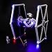 BRIKSMAX Led Lighting Kit for Star Wars Imperial TIE Fighter - Compatible with Lego 75211 Building Blocks Model- Not Include The Lego Set