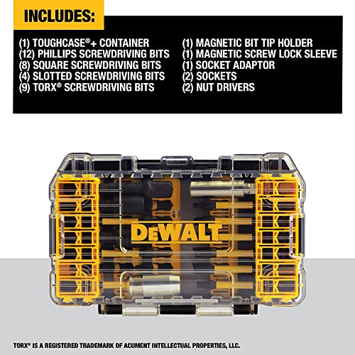 DEWALT FlexTorq Impact Driver Bit Set, 40 piezas (DWA2NGFT40IR)