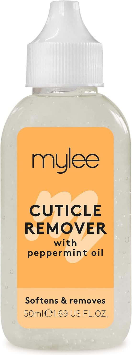 Mylee Cuticle Remover Gel with Peppermint Oil 50ml - Softens Dry Cuticles