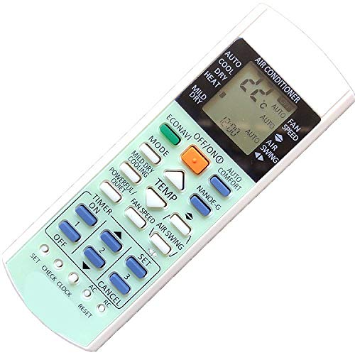 ORTAL Remote Control for Panasonic Air Conditioner A75C3208 A75C3706 A75C3708 A75C3300 KTSX5J A75C3167 A75C3607