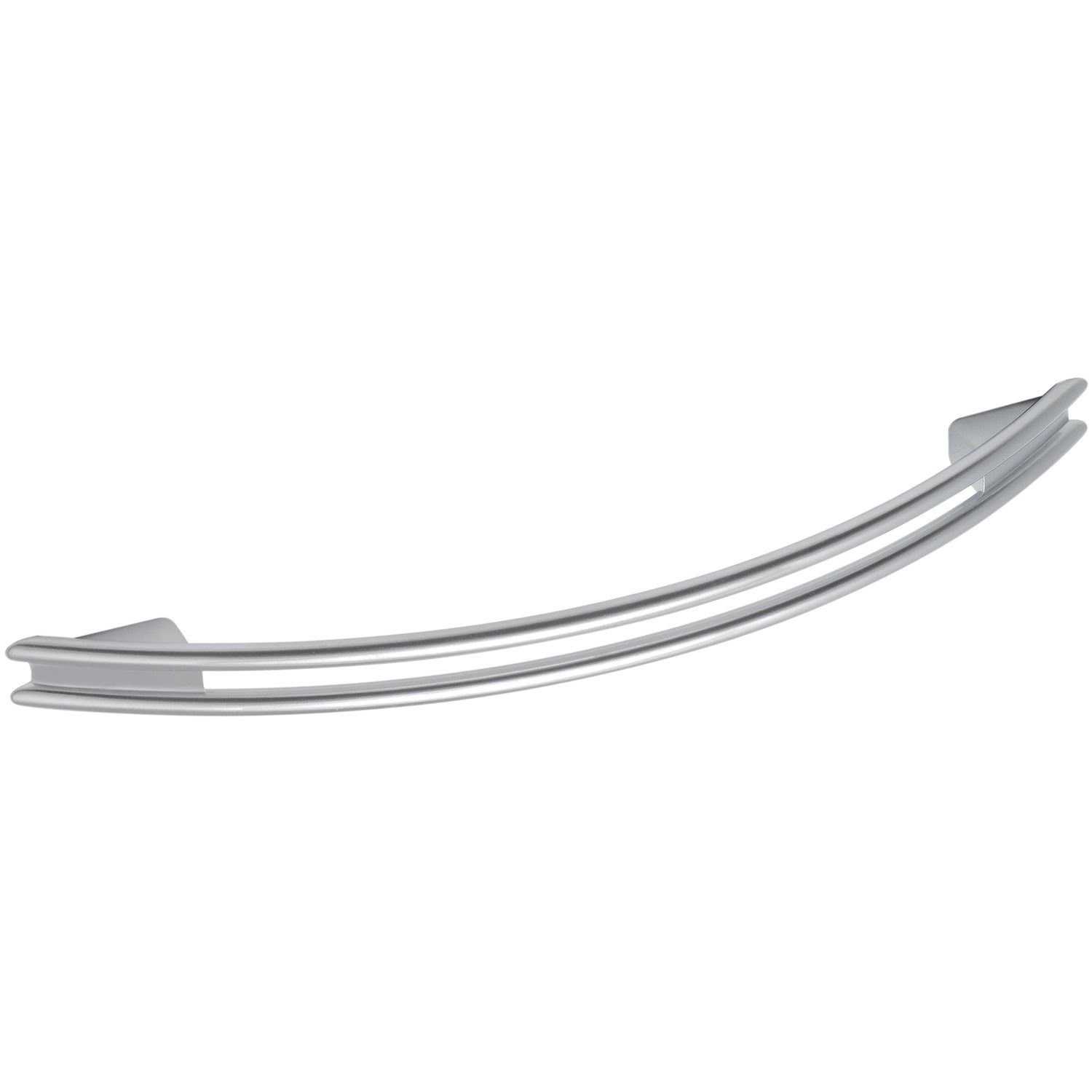 Sun Chain Himalia LA Designer Furniture Handle Arch Handle Width 124 mm Matt Chrome-Plated Zinc 96 mm