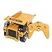 RC Dump Truck,Full Functional Remote Control Construction Vehicle Dump Truck Toy with Lights & Sounds for Kids