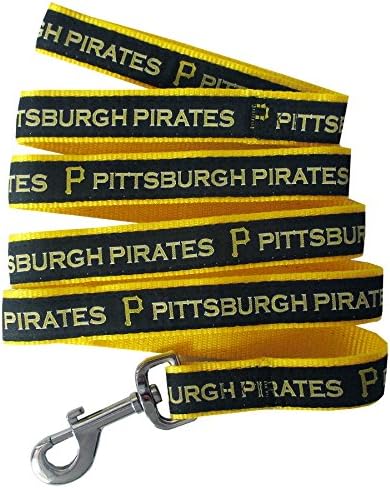 Mlb Pittsburgh Pirates Dog Leash, Large