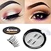 DIOVERDE 4 PCS Upgraded Magnetic Eyelashes, Upgraded Fiber Magnetic Eyelashes, Ultra Thin and Reusable Magnetic Eyelashes, Great 3D Magnetic Eyelashes for 2019