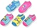Despicable Me Universal Girls 5 Pack No Show Socks