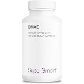Supersmart - DMAE Supplement 390mg per Day (Dimethylaminoethanol) - from DMAE Bitartrate - Choline Production | Non-GMO & Gluten Free - 150 Vegetarian Capsules