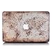Lykoko Matte Plastic Hard Case Cover with Keyboard Cover for MacBook Air 13 Inch (Models: A1369 and A1466) (World Map #2)