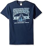 Trevco Men's Star Trek Starfleet Academy Earth T-Shirt