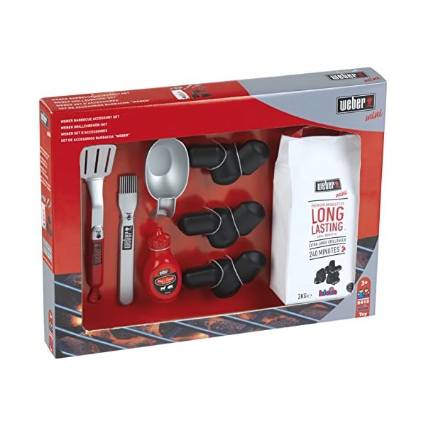 Theo Klein 9412 - Weber Grillzubehör Set, Spielzeug