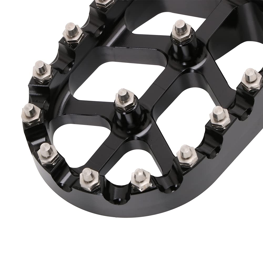 Mua JFG RACING Dirt Bike Foot Pegs with Springs,7075 Aluminum CNC ...