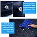 HAITRAL Car Travel Inflatable Mattress Portable Air Bed Cushion Camping with Two Air Pillows