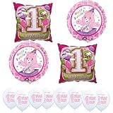 Care Bears Happy 1st Birthday Balloon Kit