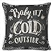 tiowea Christmas Series Printed Pillowcase Soft Decoration Linen Cushion Cover Pillowcases