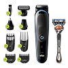 Braun Hair Clippers for Men 9-in-1 Beard, Ear and Nose Trimmer, Mens Grooming Kit, Body Groomer, Cordless & Rechargeable…