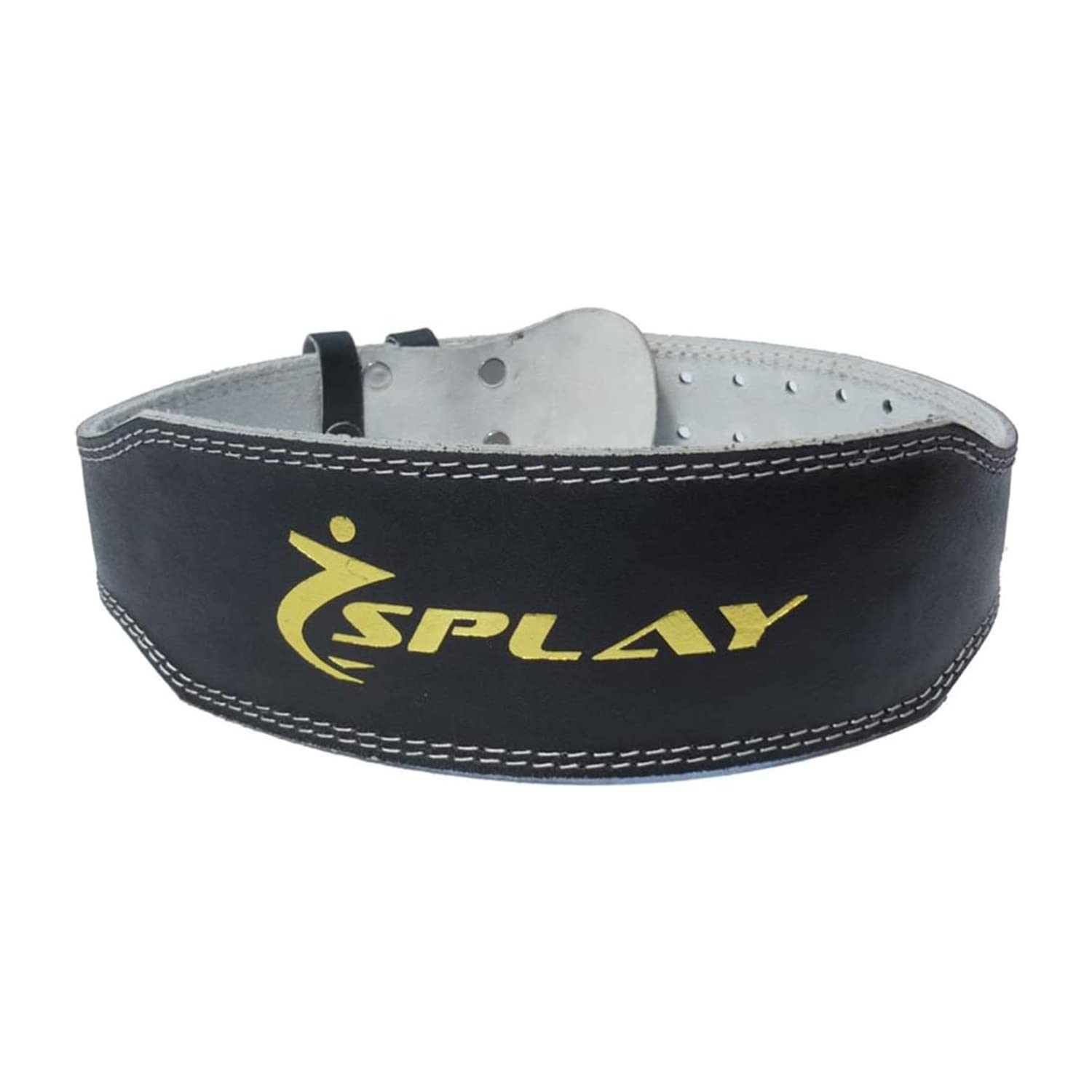 Splay Gold Weightlifting Gym Belt - L/XL (35-45)