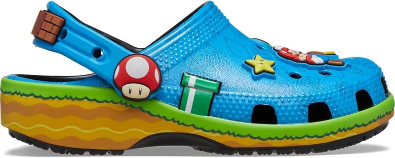 Super Mario Core Classic Clog, Mehrfarbig, Kinder, EU 29-30